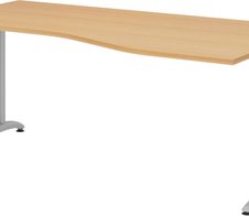 HAMMERBACHER Schreibtisch VBS18/6/S buche