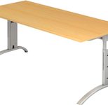 HAMMERBACHER höhenverstellbarer Schreibtisch VFS19/6/S buche