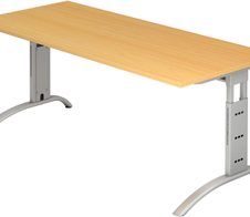 HAMMERBACHER höhenverstellbarer Schreibtisch VFS19/6/S buche