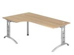 HAMMERBACHER Schreibtisch VFS82/E/S eiche