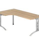 HAMMERBACHER Schreibtisch VFS82/E/S eiche