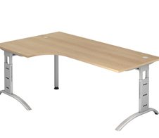 HAMMERBACHER Schreibtisch VFS82/E/S eiche