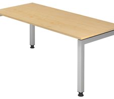 HAMMERBACHER höhenverstellbarer Schreibtisch VJS19/3/S ahorn