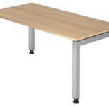 HAMMERBACHER höhenverstellbarer Schreibtisch VJS16/E/S eiche