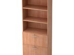 HAMMERBACHER Regalschrank 7300 RE nussbaum