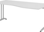 HAMMERBACHER Schreibtisch VBS18/5/S lichtgrau