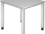 HAMMERBACHER höhenverstellbarer Schreibtisch VQS08/5/S lichtgrau