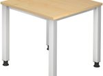 HAMMERBACHER höhenverstellbarer Schreibtisch VQS08/3/S ahorn