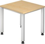 HAMMERBACHER höhenverstellbarer Schreibtisch VQS08/3/S ahorn