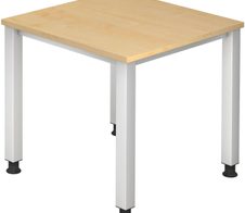 HAMMERBACHER höhenverstellbarer Schreibtisch VQS08/3/S ahorn