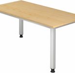 HAMMERBACHER höhenverstellbarer Schreibtisch VQS16/3/S ahorn