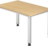 HAMMERBACHER höhenverstellbarer Schreibtisch VQS12/3/S ahorn