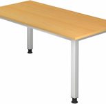 HAMMERBACHER höhenverstellbarer Schreibtisch VQS16/6/S buche