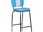 WOHNLING Barhocker WL1.720 American Diner blau