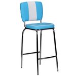 WOHNLING Barhocker WL1.720 American Diner blau