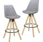 WOHNLING Barhocker WL5.047 grau