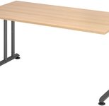 HAMMERBACHER höhenverstellbarer Schreibtisch VZS16/E/G eiche