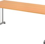 HAMMERBACHER höhenverstellbarer Schreibtisch VZS19/6/S buche