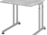 HAMMERBACHER höhenverstellbarer Schreibtisch VZS08/M/S beton