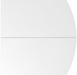 HAMMERBACHER Anbautisch VLA160/W/G weiß