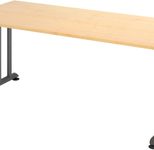 HAMMERBACHER höhenverstellbarer Schreibtisch VZS19/3/G ahorn