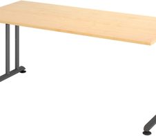 HAMMERBACHER höhenverstellbarer Schreibtisch VZS19/3/G ahorn