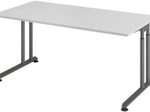 HAMMERBACHER höhenverstellbarer Schreibtisch VZS16/5/G lichtgrau