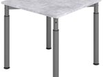 HAMMERBACHER höhenverstellbarer Schreibtisch VYS08/M/G beton