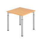 HAMMERBACHER höhenverstellbarer Schreibtisch VYS08/6/S buche