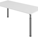 HAMMERBACHER höhenverstellbarer Schreibtisch VYS19/5/G lichtgrau