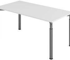 HAMMERBACHER höhenverstellbarer Schreibtisch VYS16/5/G lichtgrau