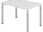 HAMMERBACHER höhenverstellbarer Schreibtisch VYS12/5/S lichtgrau