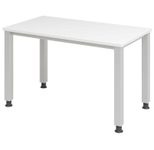 HAMMERBACHER Schreibtisch VQS612/W/S weiß