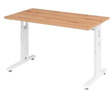 HAMMERBACHER Schreibtisch VOS612/R/W Asteiche