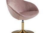 WOHNLING Loungesessel WL6.204 Samt rosa