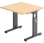 HAMMERBACHER höhenverstellbarer Schreibtisch VOS08/3/G ahorn