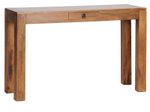 WOHNLING WL1.217 Konsolentisch MUMBAI Massivholz Sheesham 40 cm x 120 cm x 70 cm