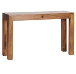 WOHNLING WL1.217 Konsolentisch MUMBAI Massivholz Sheesham 40 cm x 120 cm x 70 cm