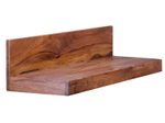 WOHNLING WL1.574 Wandregal MUMBAI Sheesham 80 cm x 24 cm x 17 cm