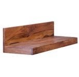 WOHNLING WL1.574 Wandregal MUMBAI Sheesham 80 cm x 24 cm x 17 cm