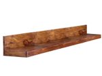 WOHNLING WL1.580 Wandregal MUMBAI Sheesham 160 cm x 24 cm x 17 cm