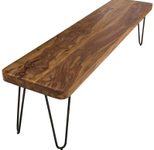 WOHNLING Esszimmerbank BAGLI WL1.503 Rosenholz