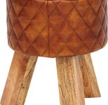 WOHNLING Hocker WL6.090 Echtleder