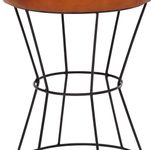 WOHNLING Hocker WL6.093 Echtleder 35 cm