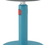 LEITZ Hocker Ergo Cosy 65180061 grau, blau, 1 St.