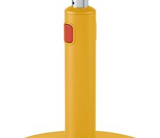 LEITZ Hocker Ergo Cosy 65180019 grau, gelb, 1 St.