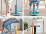 LEITZ Hocker Ergo Cosy 65180019 grau, gelb, 1 St.