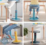LEITZ Hocker Ergo Cosy 65180019 grau, gelb, 1 St.