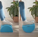 LEITZ Fußstütze Ergo Cosy Polyester/Schaumstoff blau