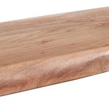 WOHNLING WL6.512 Wandregal mit Baumkante Akazie 40 cm x 26 cm x 4 cm